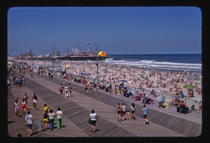 Boardwalk, ranta, Casino Pier, Seaside Heights, New Jersey, USA