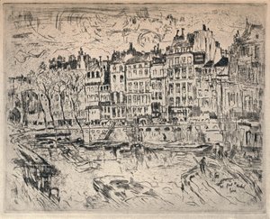 "Near the Pont St Michel", 1915