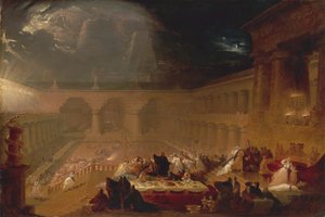 Belsassarin juhla tekijältä John Martin