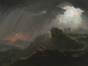 Joosua käskee auringon pysähtyä tekijältä John Martin