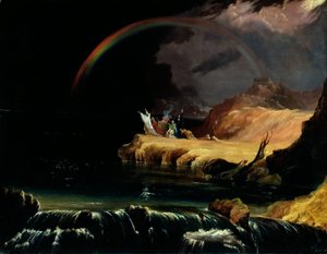 The Covenant, n. 1843 (öljy kankaalle) tekijältä John Martin