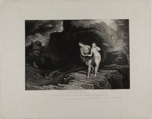 Karkottaminen, Raamatun kuvituksista tekijältä John Martin