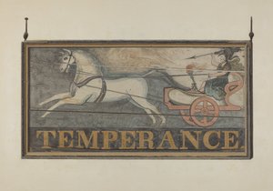 Tavernakyltti: Temperance, c. 1940.