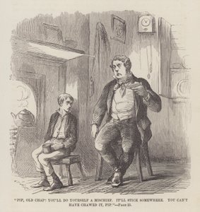 Kuvitus suurille odotuksille