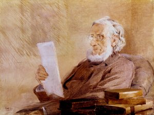 John Tyndall, irlantilainen fyysikko ja vuorikiipeilijä, 1893 tekijältä John McLure Hamilton