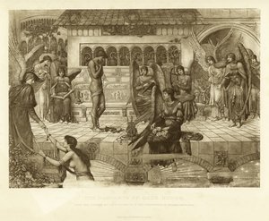 Jumalan temppelin valleilla tekijältä John Melhuish Strudwick