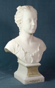 Margaret Cavendishin, myöhemmin Portlandin herttuattaren rintakuva, n. 1723 (marmori) tekijältä John Michael Rysbrack