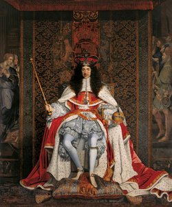 Charles II:n muotokuva Englannista 1630-1685, noin 1676.
