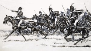 Ratsuväen hyökkäys tekijältä John Millar Watt