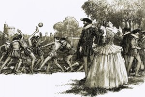 Kuningatar Elisabet I kauhistui raakaa urheilua - tekijältä John Millar Watt