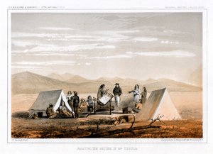 Odottaa herra Tinkhamin paluuta, 1856. tekijältä John Mix Stanley