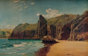 Cliffs at Barlow, 1877.