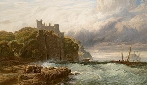 Culzeanin linna, Ayrshire, 1877