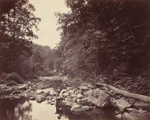 Wissahickon Creek lähellä Philadelphiaa, n. 1863.