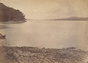 Trooppinen maisema, Darien Harbour – Etelään katsova, 1871. tekijältä John Moran