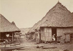 Trooppinen maisema, Street, Chipigana, 1871.