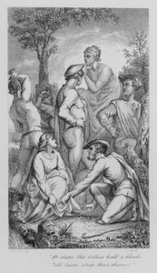 Robert Burns: Pyhät messut (kaiverrus)