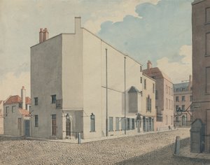 Argyll Concert Rooms, Regent Street, Lontoo: Perspective tekijältä John Nash