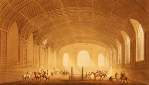 The Riding House from Views of the Royal Pavilion, Brighton, kirjoittanut John Nash
