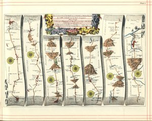 Britannia Atlas: Tien jatko Lontoosta Aberystwythiin, 1675