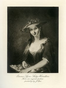 Emma Lady Hamilton tekijältä John Opie