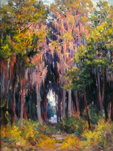 Hanging Moss, Pietari (öljy kankaalle)