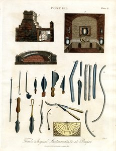 Pompeijista peräisin olevat kirurgiset instrumentit ja esineet tekijältä John Pass