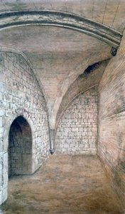 Pyhän Mikaelin krypta, Aldgate, Lontoo, 1876 tekijältä John Phillipps Emslie