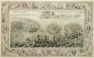 Armada (kaiverrus kuvakudoksesta), 1739