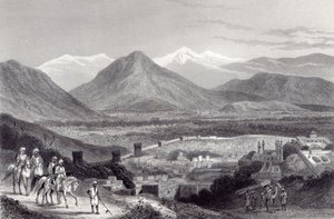 Cabul Bala Hissarista, kaiverrettu J. Stephenson, n. 1870