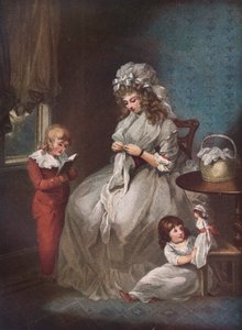 Vaimo Naimisissa oleva nainen, 1791 tekijältä John Raphael Smith