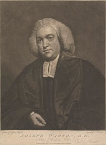 Joseph Warton, Winchester Collegen maisteri tekijältä John Raphael Smith