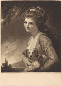 Lady Hamilton kuin luonto, julkaistu 1784. tekijältä John Raphael Smith