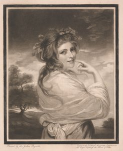Lady Hamilton bakkanttina tekijältä John Raphael Smith