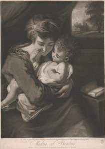 Madonna lapsen kanssa tekijältä John Raphael Smith