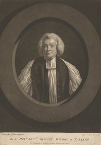 Reverendo Jonathan Shipley, Bispo de St. Asaphfinnish tekijältä John Raphael Smith