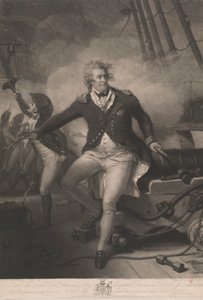Oikea kunniaamiraali Lordi varakreivi Duncan voitti Camperdownissa tekijältä John Raphael Smith