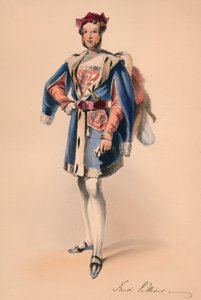 Frederick Child-Villiers kuningatar Victorias Bal Costumén asussa 12. toukokuuta 1842 1843.