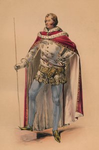 Vieras kuningatar Victorias Bal Costumén asussa 12. toukokuuta 1842 1843.