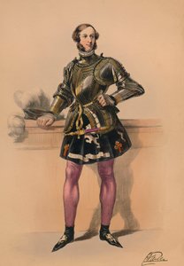 Vieras kuningatar Victorias Bal Costumén asussa 12. toukokuuta 1842 1843.