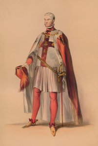 Vieras kuningatar Victorias Bal Costumén asussa 12. toukokuuta 1842 1843.
