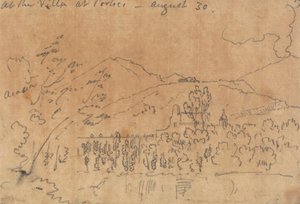Villa at Portici, 30. elokuuta tekijältä John Robert Cozens