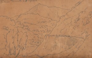 Tavernellen ja San Cascianon välillä tekijältä John Robert Cozens