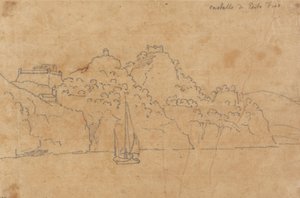 Portofinon linna tekijältä John Robert Cozens