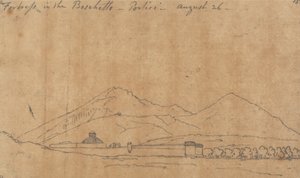 Boschetton linnoitus, Portici, 26. elokuuta tekijältä John Robert Cozens