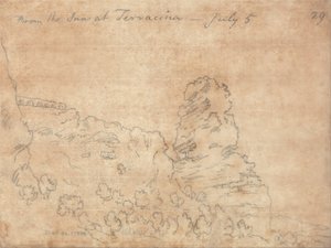 Terracinan majatalosta tekijältä John Robert Cozens