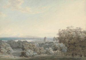 Lontooseen Greenwich Hillistä tekijältä John Robert Cozens