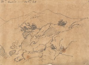 Mont Cenis, 20. lokakuuta tekijältä John Robert Cozens