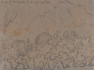 Lähellä St. Michelea, Savoy, 21. lokakuuta tekijältä John Robert Cozens