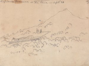 Santa Francesca La Cavassa, 20. syyskuuta tekijältä John Robert Cozens